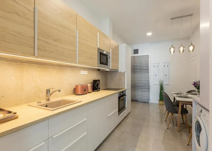 Downtown Elegance By Great Market Hall - 2 Bedrooms, 1 Living Room, 2 Bathrooms, Free Airconditioner, Free Italien Coffee Apartament Budapesta